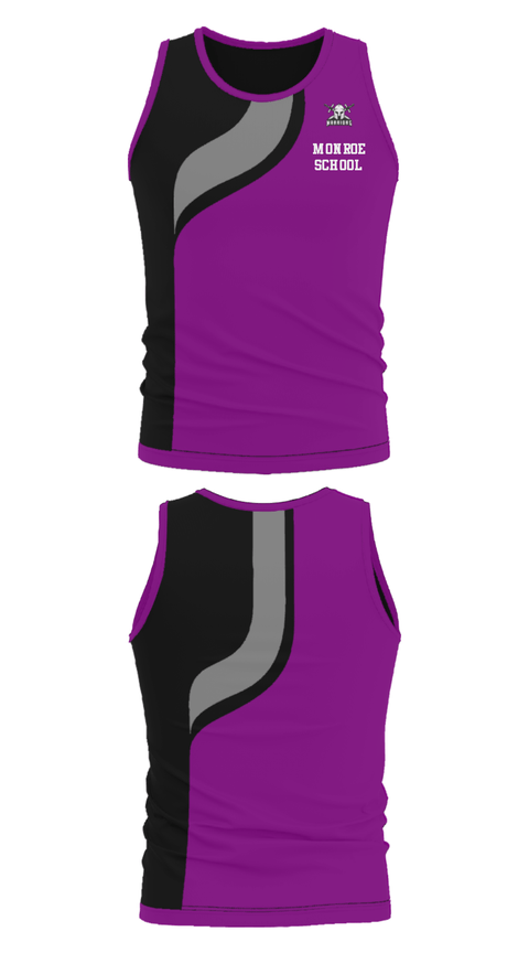 Tank Top, Monroe School, Spirit Store, Teamtime, Team time, sublimation, custom sports apparel, team uniforms, spirit wear, spiritwear, sports uniforms, custom shirts, team store, custom team store, fundraiser sports, apparel fundraiser