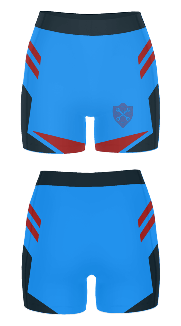 Women's Compression Shorts, Georgia Pacific, , Teamtime, Team time, sublimation, custom sports apparel, team uniforms, spirit wear, spiritwear, sports uniforms, custom shirts, team store, custom team store, fundraiser sports, apparel fundraiser