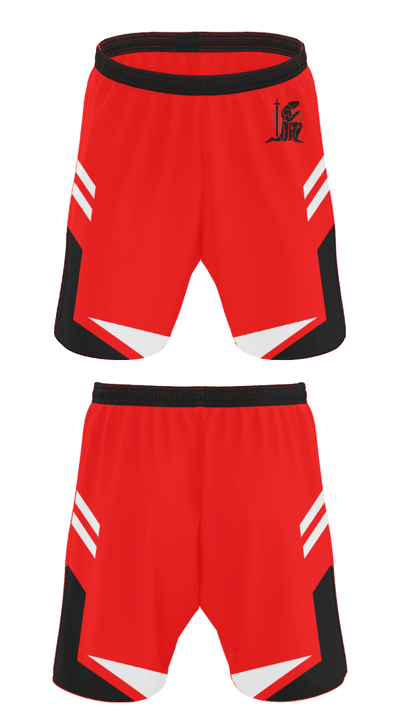 Bishop Luers Catholic High School Bowling 28626966 Athletic Shorts With Pockets - 29