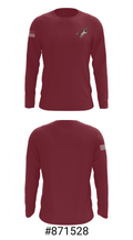 Kittitas Middle School Wrestling 91304160 Long Sleeve Performance Shirt - 18
