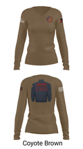 Jasper County Fire Rescue 11474467 Women's Long Sleeve V-neck Shirt - 15