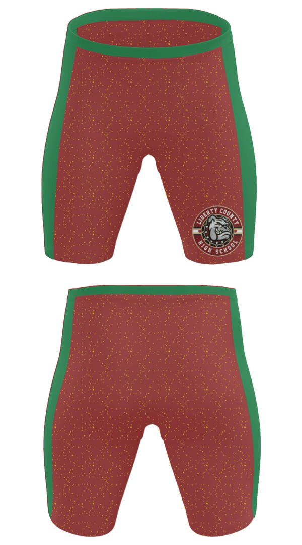 Men's Compression Shorts, Liberty County High School Wrestling, Wrestling, Teamtime, Team time, sublimation, custom sports apparel, team uniforms, spirit wear, spiritwear, sports uniforms, custom shirts, team store, custom team store, fundraiser sports, apparel fundraiser