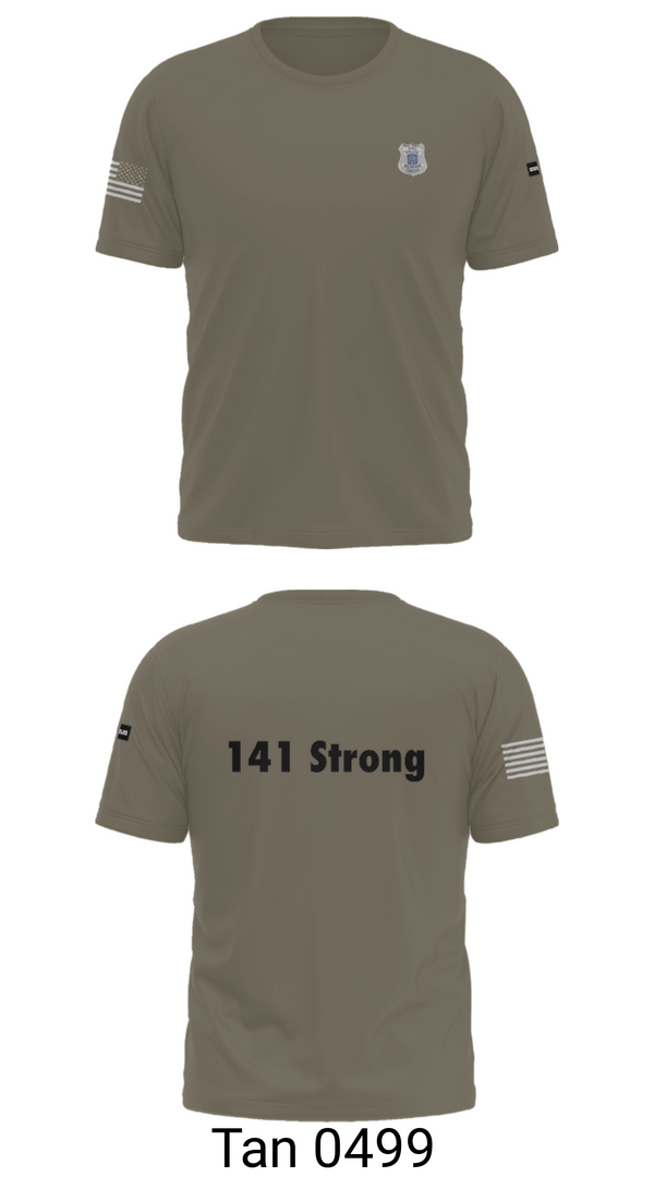 Short Sleeve Performance Shirt, 141 Strong, Police, Teamtime, Team time, sublimation, custom sports apparel, team uniforms, spirit wear, spiritwear, sports uniforms, custom shirts, team store, custom team store, fundraiser sports, apparel fundraiser