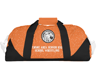 Duffle Bag, Tyrone Area Senior High School Wrestling, Wrestling, Teamtime, Team time, sublimation, custom sports apparel, team uniforms, spirit wear, spiritwear, sports uniforms, custom shirts, team store, custom team store, fundraiser sports, apparel fundraiser