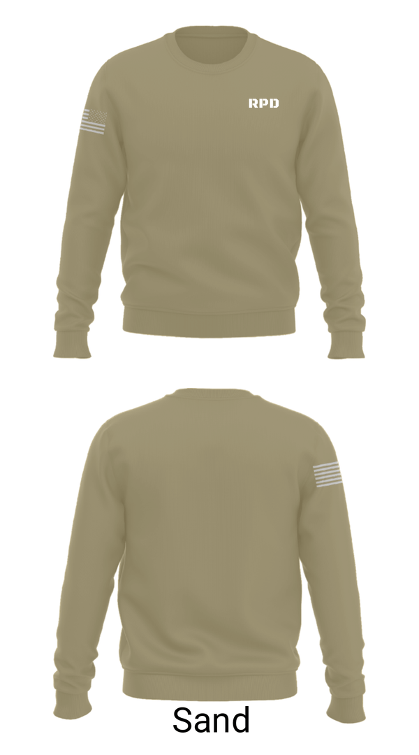 Crew Neck Sweatshirt, , Police, Teamtime, Team time, sublimation, custom sports apparel, team uniforms, spirit wear, spiritwear, sports uniforms, custom shirts, team store, custom team store, fundraiser sports, apparel fundraiser