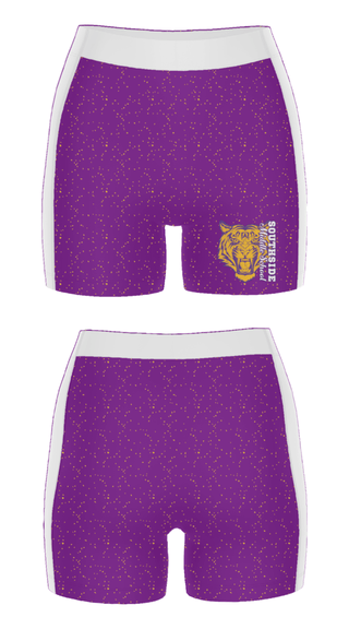 Women's Compression Shorts, Southside Middle School, Spirit Store, Teamtime, Team time, sublimation, custom sports apparel, team uniforms, spirit wear, spiritwear, sports uniforms, custom shirts, team store, custom team store, fundraiser sports, apparel fundraiser