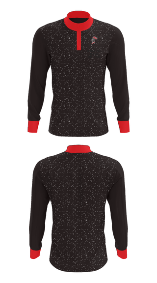 Quarter Zip Jacket, Dekalb High School Wrestling, Wrestling, Teamtime, Team time, sublimation, custom sports apparel, team uniforms, spirit wear, spiritwear, sports uniforms, custom shirts, team store, custom team store, fundraiser sports, apparel fundraiser