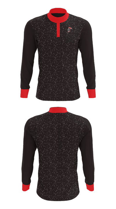 Dekalb High School Wrestling 85535799 Quarter Zip Jacket - 25