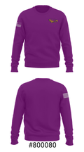 Avon High School Bowling 92462233 Crew Neck Sweatshirt - 16
