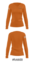 Resurgence Hall Charter School 36566895 Women's Long Sleeve V-neck Shirt - 20