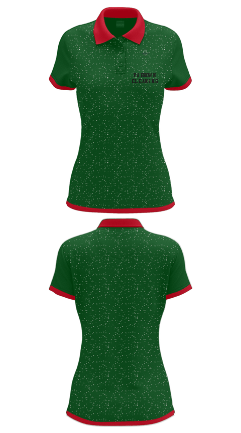 Women's Short Sleeve Performance Polo, Pa Brown Cleaning, Men's Soccer, Teamtime, Team time, sublimation, custom sports apparel, team uniforms, spirit wear, spiritwear, sports uniforms, custom shirts, team store, custom team store, fundraiser sports, apparel fundraiser
