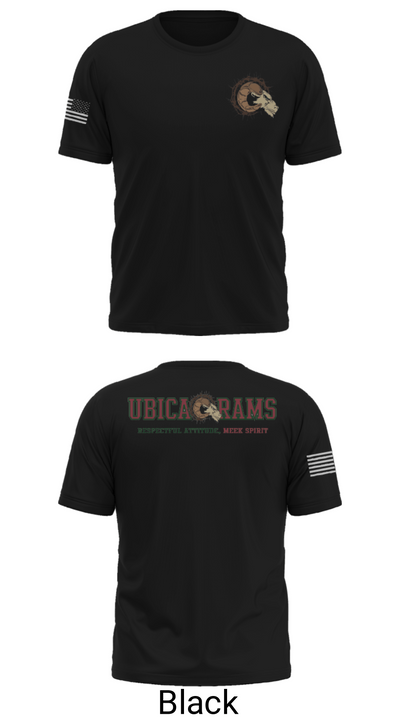 Ubic Academy 41616933 Short Sleeve Performance Shirt - 12