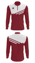 Ganado High School 62303781 Quarter Zip Jacket - 30