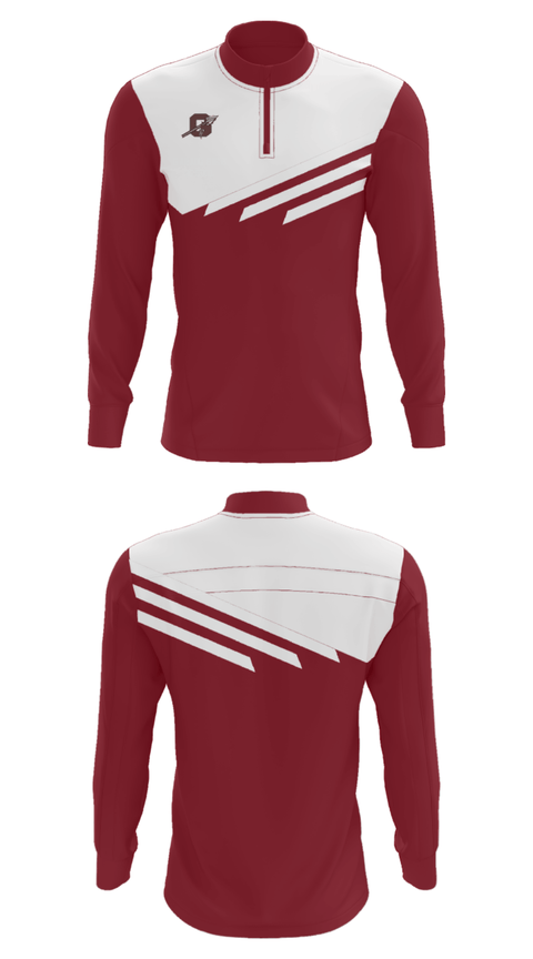 Quarter Zip Jacket, Ganado High School, Spirit Store, Teamtime, Team time, sublimation, custom sports apparel, team uniforms, spirit wear, spiritwear, sports uniforms, custom shirts, team store, custom team store, fundraiser sports, apparel fundraiser