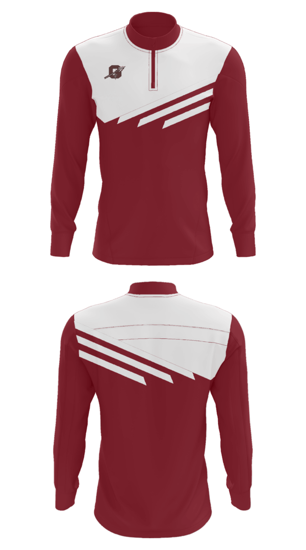 Quarter Zip Jacket, Ganado High School, Spirit Store, Teamtime, Team time, sublimation, custom sports apparel, team uniforms, spirit wear, spiritwear, sports uniforms, custom shirts, team store, custom team store, fundraiser sports, apparel fundraiser