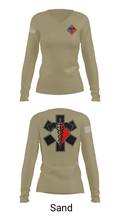 MEDICS 307th AEB 3679991 Women's Long Sleeve V-neck Shirt - 47