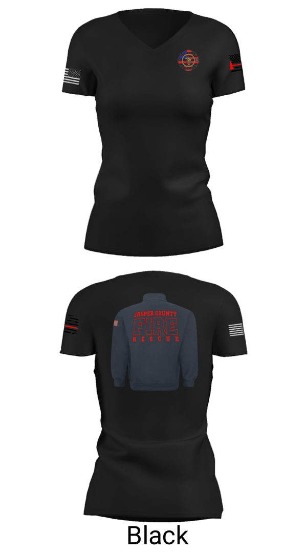 Women's Short Sleeve Vneck Shirt, , Fire Department, Teamtime, Team time, sublimation, custom sports apparel, team uniforms, spirit wear, spiritwear, sports uniforms, custom shirts, team store, custom team store, fundraiser sports, apparel fundraiser