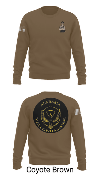 Crew Neck Sweatshirt, Alabama Yellowhammer Camp579, , Teamtime, Team time, sublimation, custom sports apparel, team uniforms, spirit wear, spiritwear, sports uniforms, custom shirts, team store, custom team store, fundraiser sports, apparel fundraiser