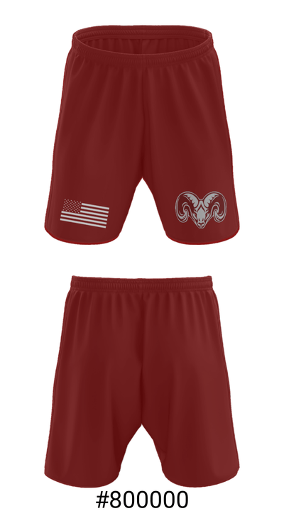 Gorham High School Basketball 33683161 Athletic Shorts With Pockets - 15
