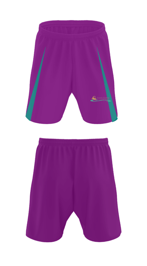Athletic Shorts With Pockets, Pioneer Springs Community School, Spirit Store, Teamtime, Team time, sublimation, custom sports apparel, team uniforms, spirit wear, spiritwear, sports uniforms, custom shirts, team store, custom team store, fundraiser sports, apparel fundraiser