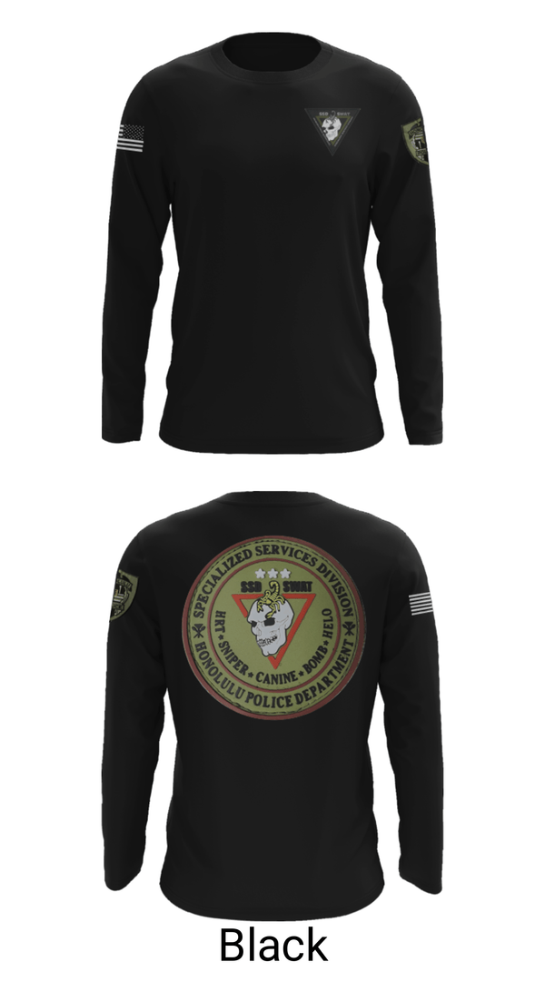 Long Sleeve Performance Shirt, SSD, Police, Teamtime, Team time, sublimation, custom sports apparel, team uniforms, spirit wear, spiritwear, sports uniforms, custom shirts, team store, custom team store, fundraiser sports, apparel fundraiser