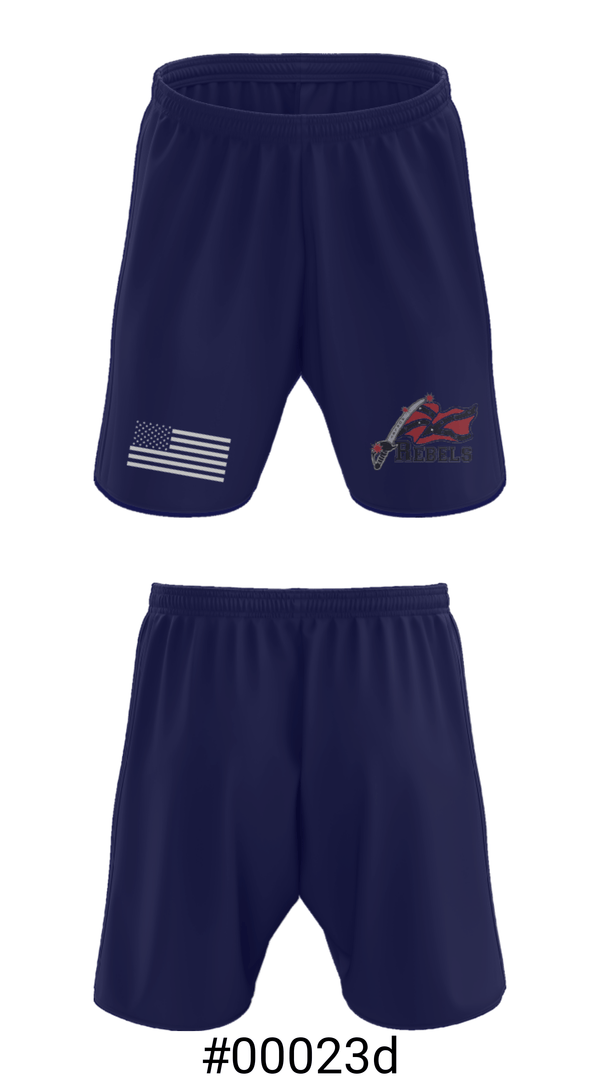 Athletic Shorts With Pockets, Hurley High school, Spirit Store, Teamtime, Team time, sublimation, custom sports apparel, team uniforms, spirit wear, spiritwear, sports uniforms, custom shirts, team store, custom team store, fundraiser sports, apparel fundraiser