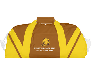 Duffle Bag, Buckeye Valley High School Swimming, Swimming, Teamtime, Team time, sublimation, custom sports apparel, team uniforms, spirit wear, spiritwear, sports uniforms, custom shirts, team store, custom team store, fundraiser sports, apparel fundraiser