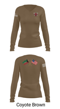 802 OD 21261631 Women's Long Sleeve V-neck Shirt - 15