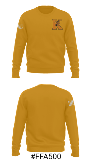 Crew Neck Sweatshirt, Kemp High School Basketball, Women's Basketball, Teamtime, Team time, sublimation, custom sports apparel, team uniforms, spirit wear, spiritwear, sports uniforms, custom shirts, team store, custom team store, fundraiser sports, apparel fundraiser