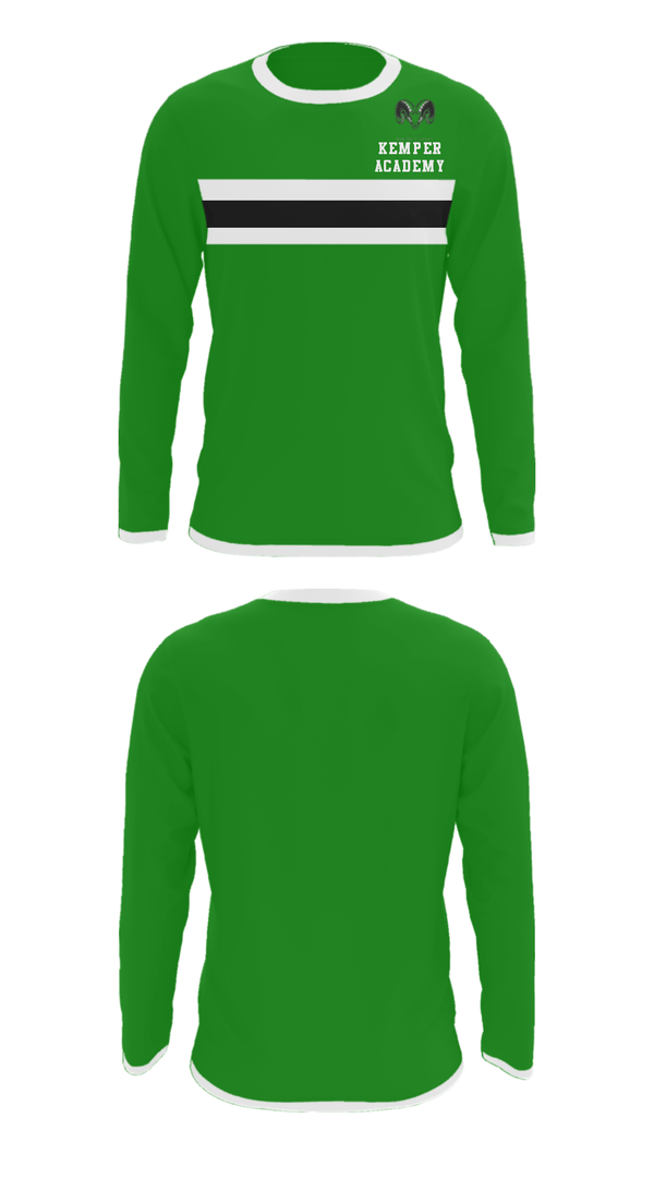 Long Sleeve Performance Shirt, Kemper Academy, Spirit Store, Teamtime, Team time, sublimation, custom sports apparel, team uniforms, spirit wear, spiritwear, sports uniforms, custom shirts, team store, custom team store, fundraiser sports, apparel fundraiser