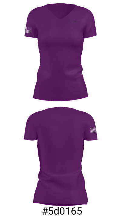 Dainty Ratchet 77593141 Women's Short Sleeve V-neck Shirt - 21