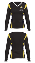 Moshannon Valley High School 76257392 Women's Long Sleeve V-neck Shirt - 33