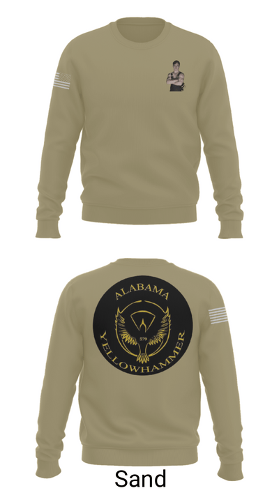 Alabama Yellowhammer Camp579 27714685 Crew Neck Sweatshirt - 6