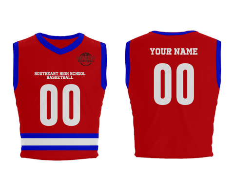 Mens Basketball Jersey, Southeast High School Basketball, Men's Basketball, Teamtime, Team time, sublimation, custom sports apparel, team uniforms, spirit wear, spiritwear, sports uniforms, custom shirts, team store, custom team store, fundraiser sports, apparel fundraiser