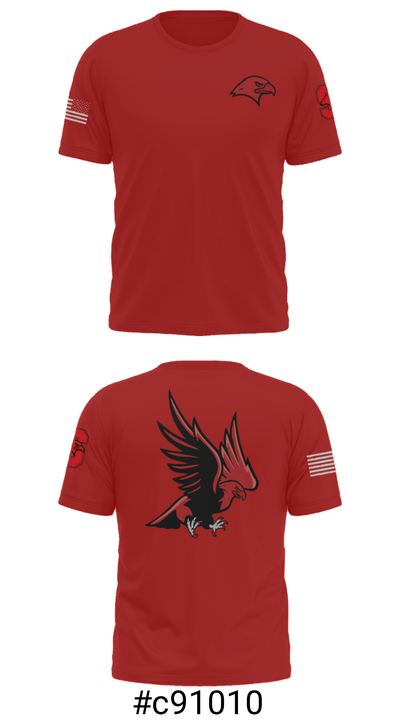 Saranac Youth Wrestling Club - Redhawks 32631946 Short Sleeve Performance Shirt - 19