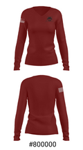 Matawan Regional High School Basketball 25154858 Women's Long Sleeve V-neck Shirt - 20