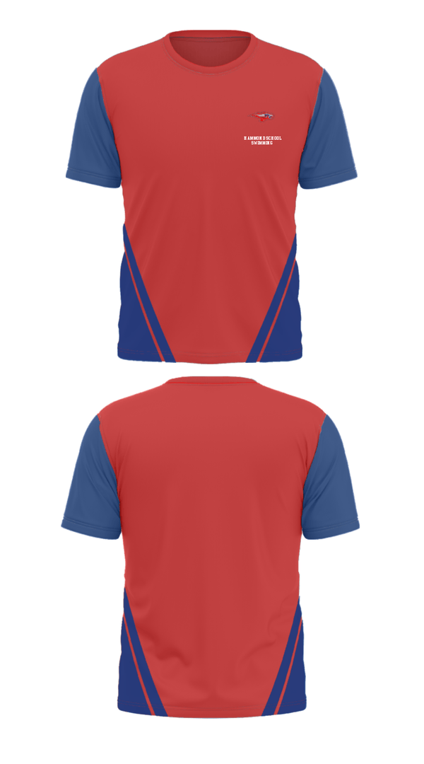 Short Sleeve Performance Shirt, Hammond School Swimming, Swimming, Teamtime, Team time, sublimation, custom sports apparel, team uniforms, spirit wear, spiritwear, sports uniforms, custom shirts, team store, custom team store, fundraiser sports, apparel fundraiser