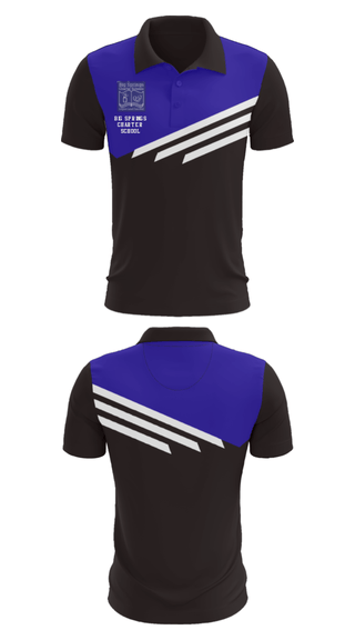 Short Sleeve Performance Polo, Big Springs Charter School, Spirit Store, Teamtime, Team time, sublimation, custom sports apparel, team uniforms, spirit wear, spiritwear, sports uniforms, custom shirts, team store, custom team store, fundraiser sports, apparel fundraiser