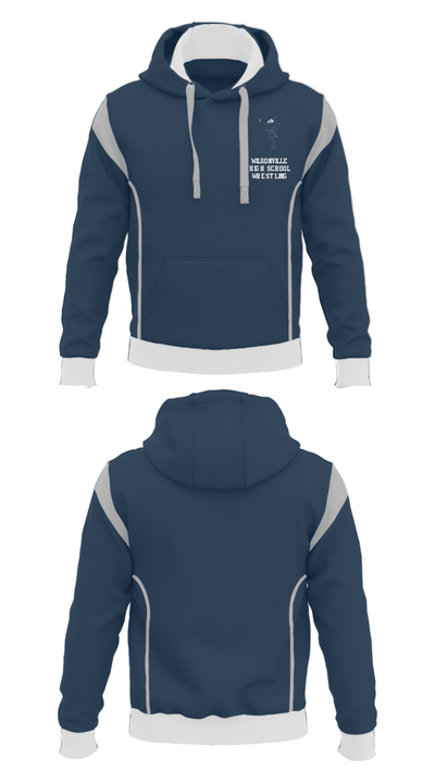 Wilsonville High School Wrestling 77157737 Hoodie - 34