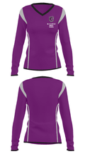 New Century Middle School 45235081 Women's Long Sleeve V-neck Shirt - 33