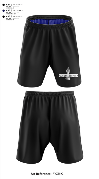 Santa Maria 66283188 Athletic Shorts With Pockets - 1