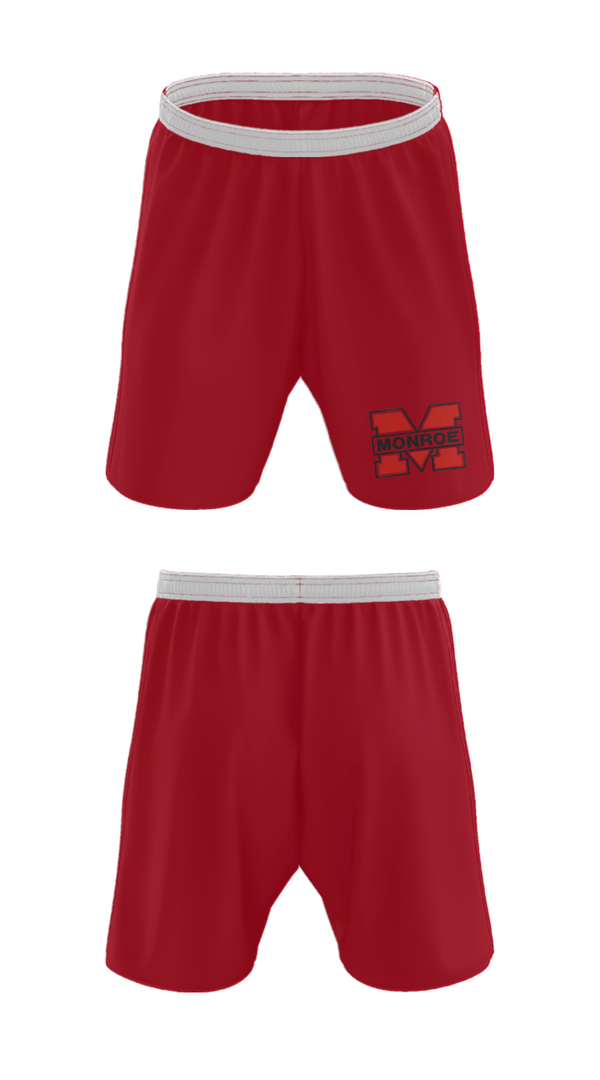 Athletic Shorts With Pockets, Monroe Middle School, Wrestling, Teamtime, Team time, sublimation, custom sports apparel, team uniforms, spirit wear, spiritwear, sports uniforms, custom shirts, team store, custom team store, fundraiser sports, apparel fundraiser