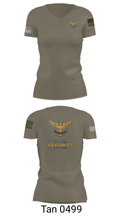 DJA 2725367 Women's Short Sleeve V-neck Shirt - 36