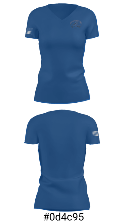 Peace Lutheran School 5235297 Women's Short Sleeve V-neck Shirt - 21