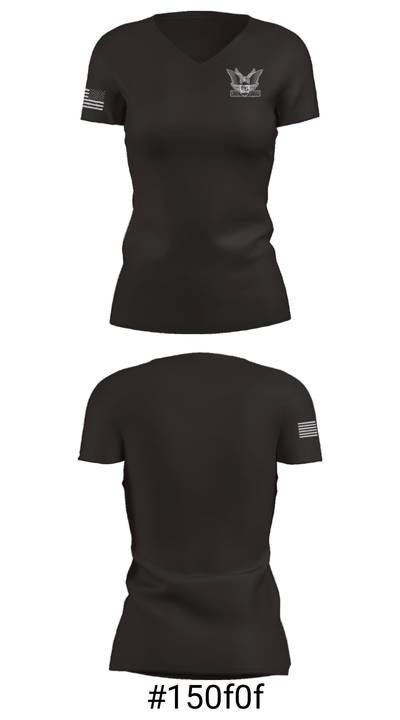 GoonSquad 69303482 Women's Short Sleeve V-neck Shirt - 21