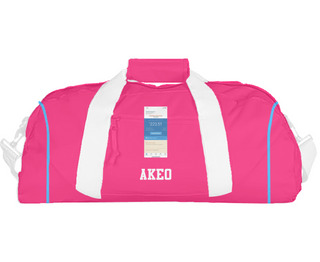 Duffle Bag, AKEO, Men's Basketball, Teamtime, Team time, sublimation, custom sports apparel, team uniforms, spirit wear, spiritwear, sports uniforms, custom shirts, team store, custom team store, fundraiser sports, apparel fundraiser