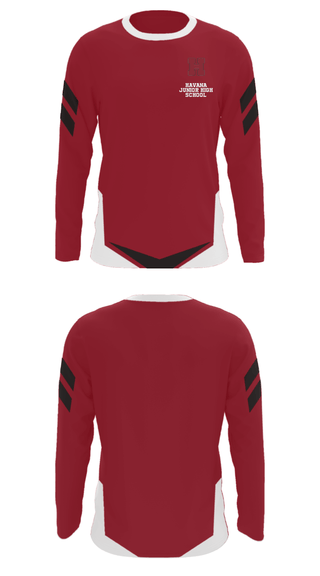 Long Sleeve Performance Shirt, Havana Junior High School, Spirit Store, Teamtime, Team time, sublimation, custom sports apparel, team uniforms, spirit wear, spiritwear, sports uniforms, custom shirts, team store, custom team store, fundraiser sports, apparel fundraiser