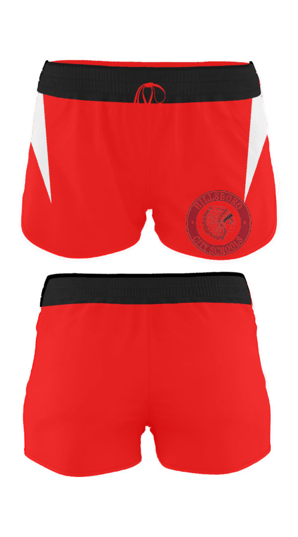 Women's Shorts, Hillsboro High School Bowling, Bowling, Teamtime, Team time, sublimation, custom sports apparel, team uniforms, spirit wear, spiritwear, sports uniforms, custom shirts, team store, custom team store, fundraiser sports, apparel fundraiser