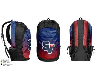 Gear Bag, Smithson Valley Youth Football, Football, Teamtime, Team time, sublimation, custom sports apparel, team uniforms, spirit wear, spiritwear, sports uniforms, custom shirts, team store, custom team store, fundraiser sports, apparel fundraiser