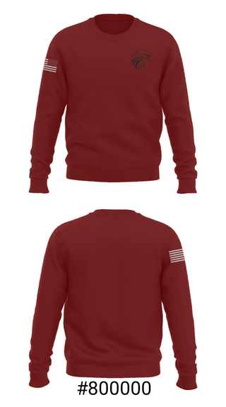 Crew Neck Sweatshirt, Patriot Preparatory Academy High School Basketball, Men's Basketball, Teamtime, Team time, sublimation, custom sports apparel, team uniforms, spirit wear, spiritwear, sports uniforms, custom shirts, team store, custom team store, fundraiser sports, apparel fundraiser